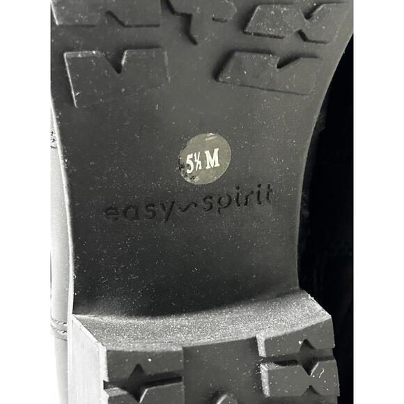 Easy Spirit Women’s Black Knee High Boots Size 5.5M Low Heel Stretch NWOB - Picture 6 of 8